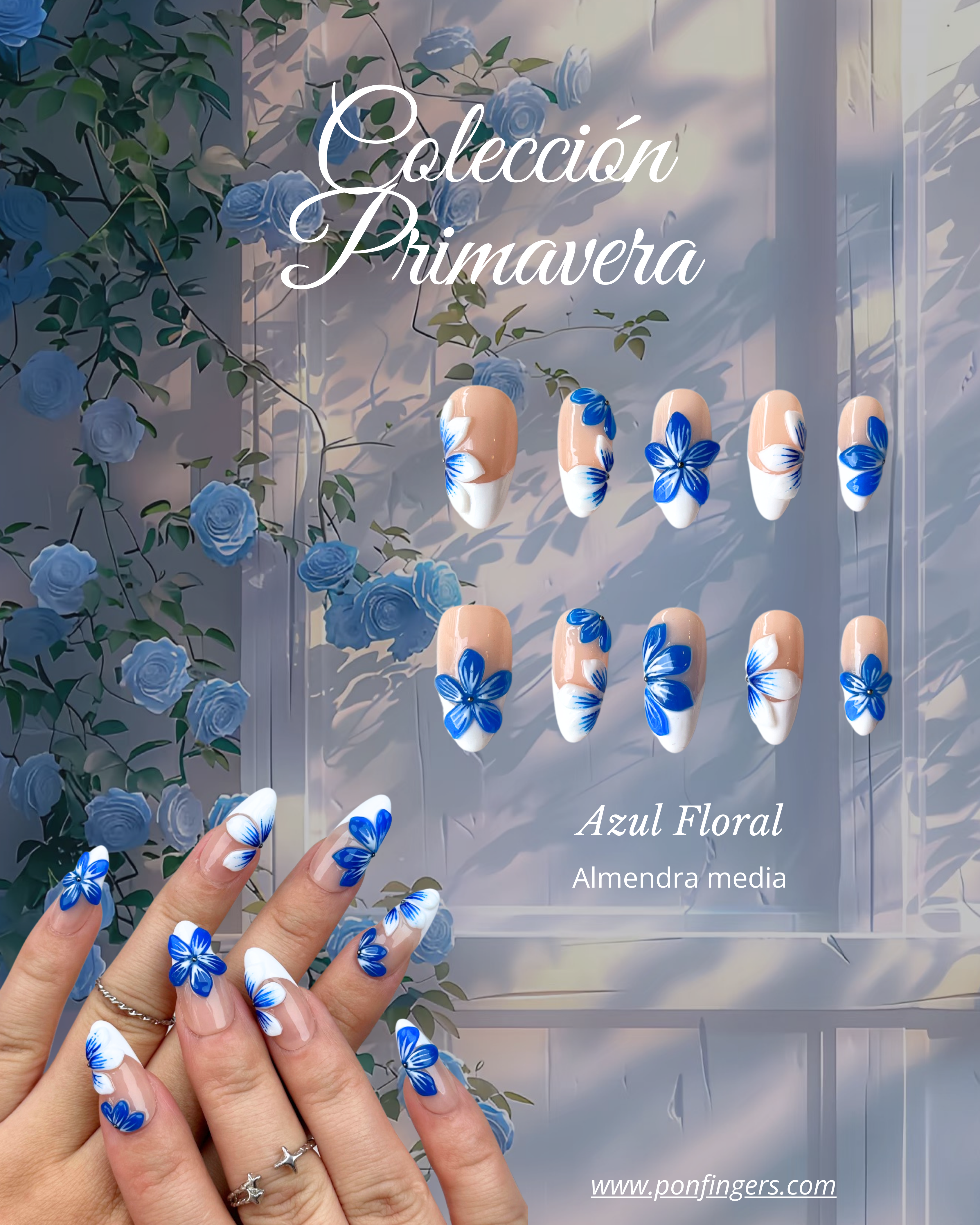Azul Floral