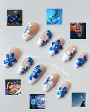 Azul Floral